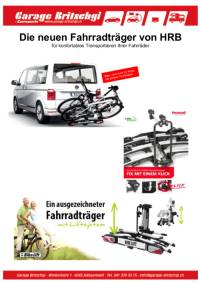 Die neuen Fahrradträger von HRB 1